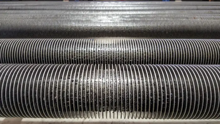 finned steel tube