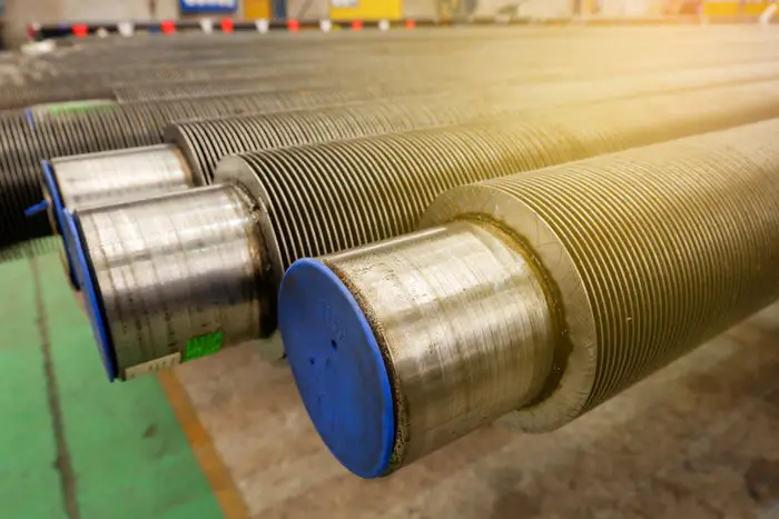 finned steel tube
