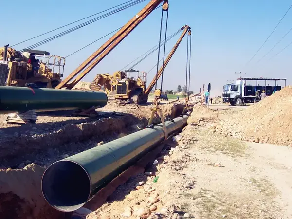 South Africa Pipeline para sistemas de agua