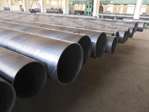 Spiral steel pipe